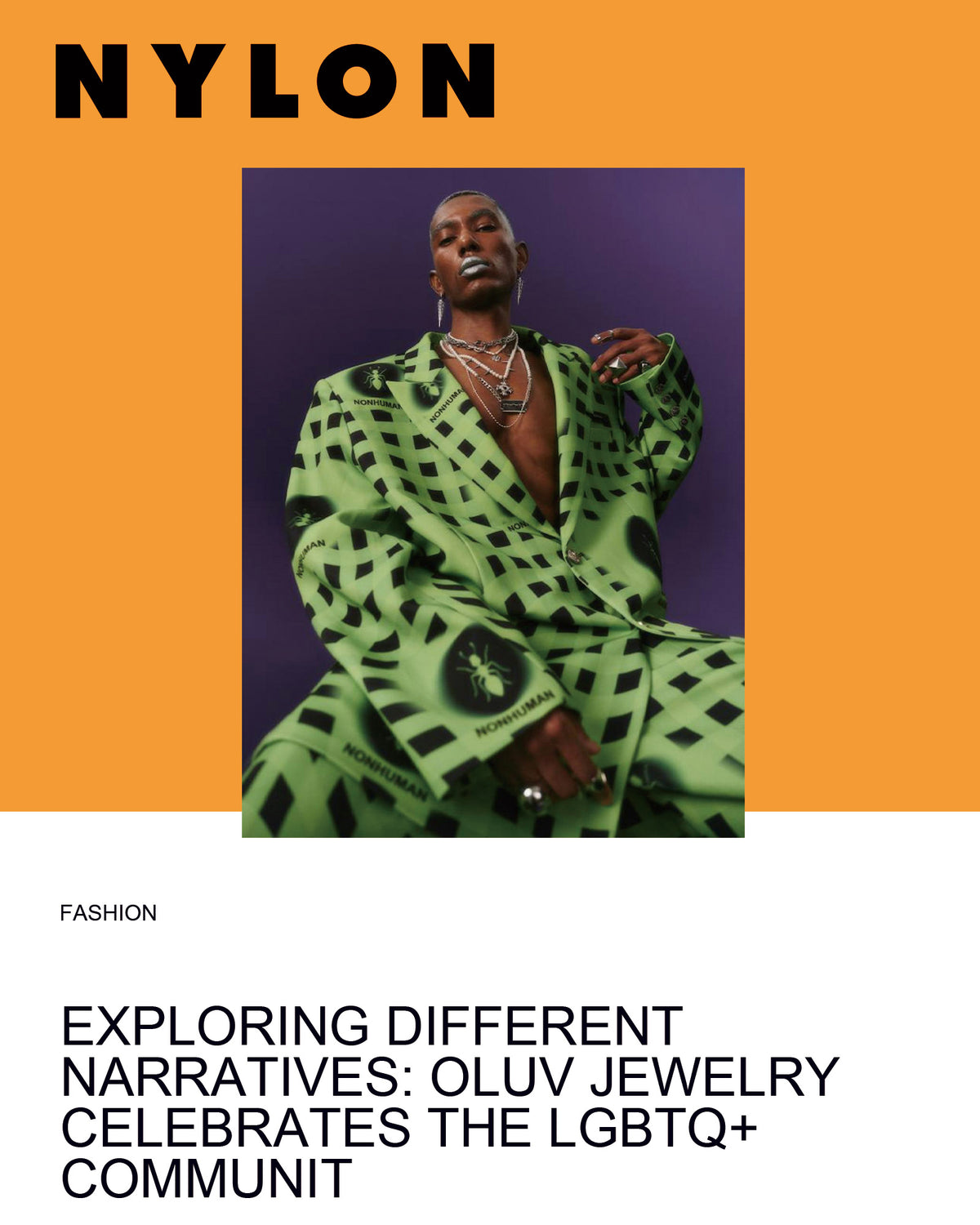 EXPLORING DIFFERENT NARRATIVES: OLUV JEWELRY CELEBRATES THE LGBTQ+ COMMUNITY