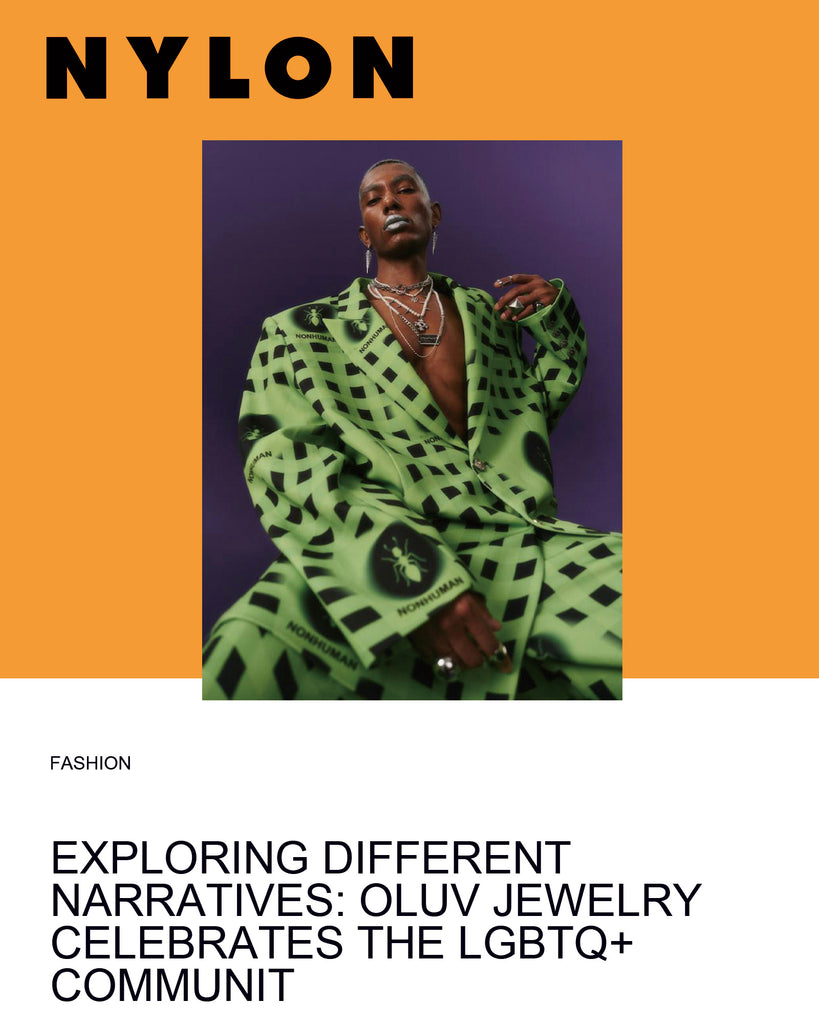 EXPLORING DIFFERENT NARRATIVES: OLUV JEWELRY CELEBRATES THE LGBTQ+ COMMUNITY