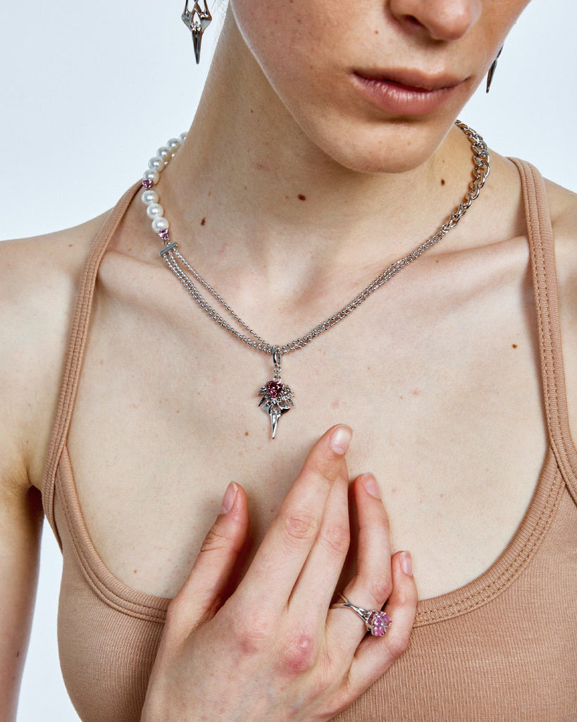 OLUV Heart Pendant Necklaces