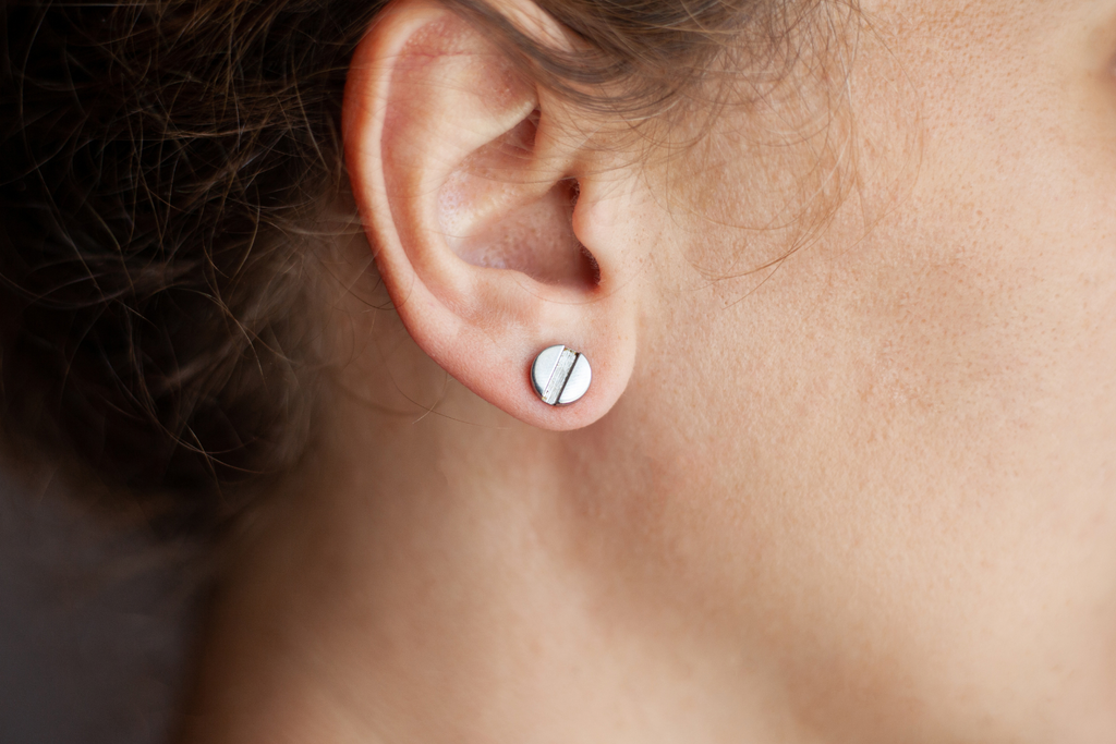 Minimalist Gold Plated Pearl Earrings for Everyday Wear