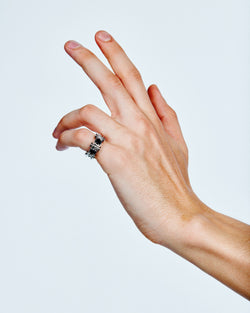 Black Cross Rings for Women: Minimalist, Gothic, and Elegant Style Ideas