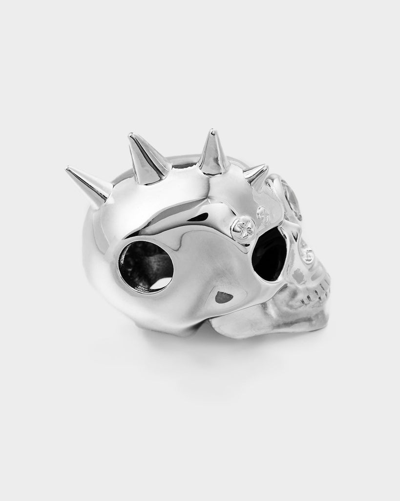 Silver Spirit Skull Pendant OLUV Jewelry