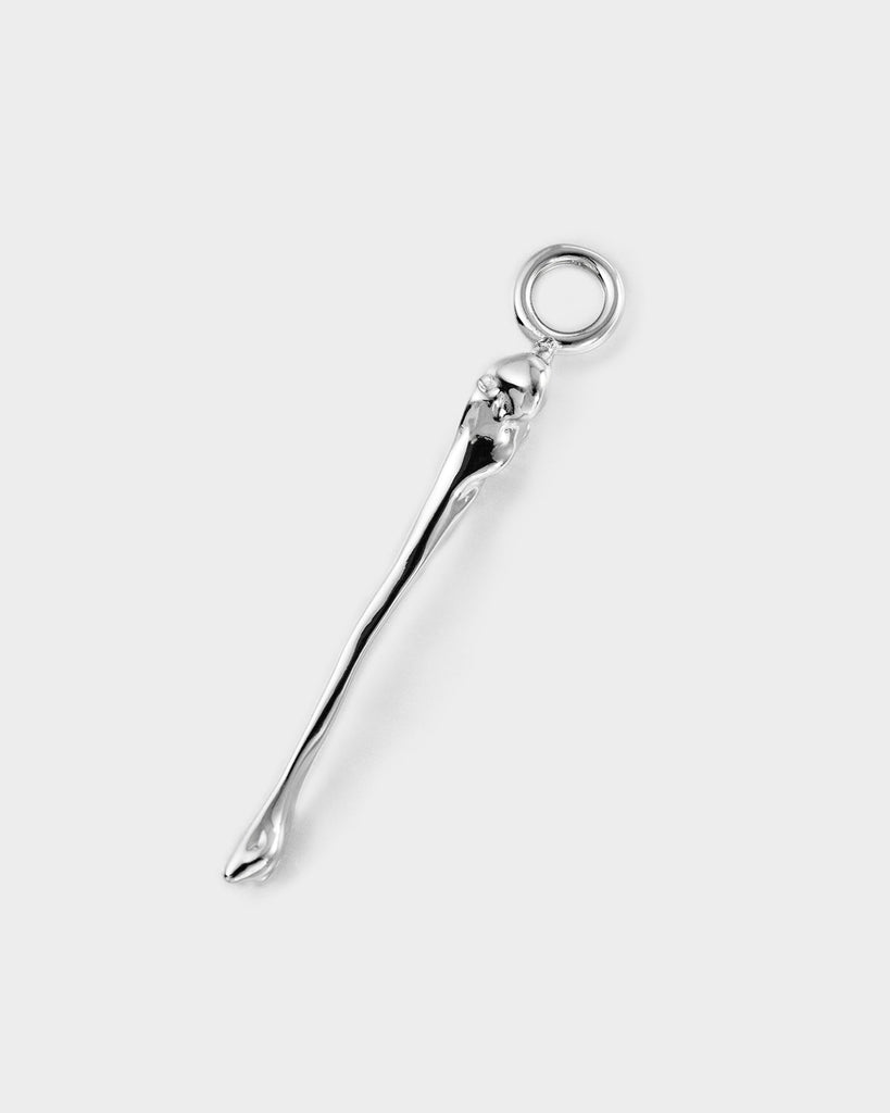 Silver Bone Pendant OLUV Jewelry