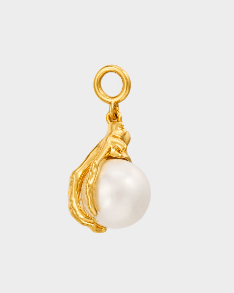 Golden Skeletal Claw Pendant OLUV Jewelry