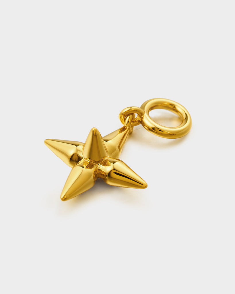 Golden Crucifix Pendant OLUV Jewelry