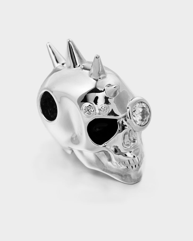 Silver Spirit Skull Pendant OLUV Jewelry