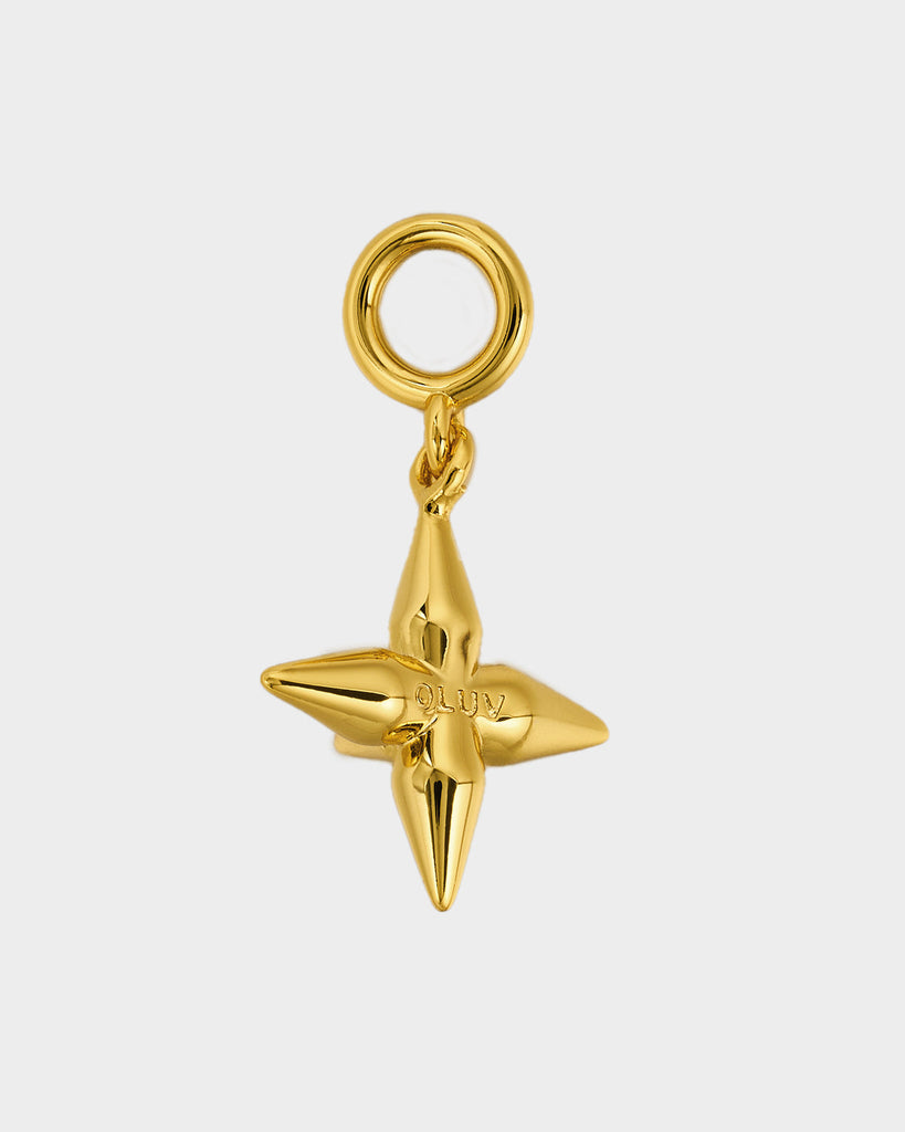 Golden Crucifix Pendant OLUV Jewelry