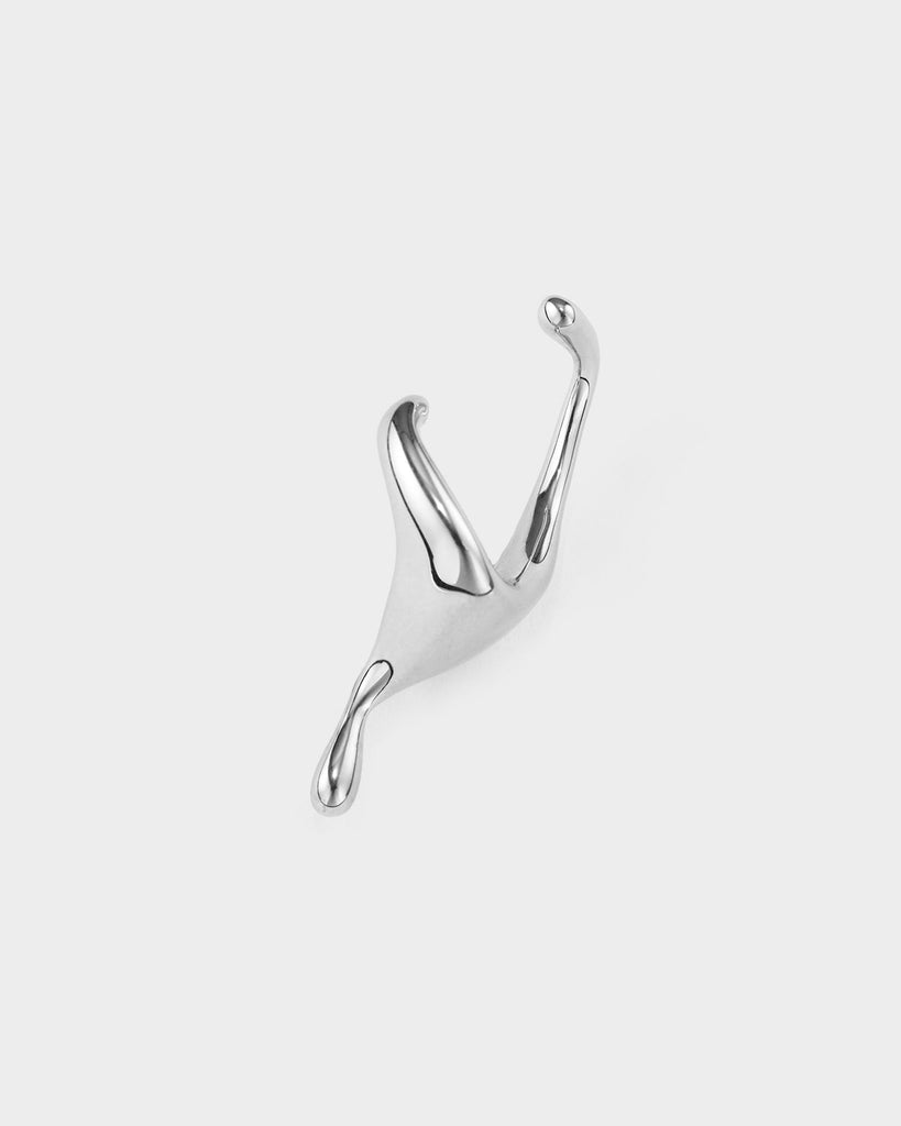 Lover Teardrop Dripping Clips Sterling Silver OLUV Jewelry