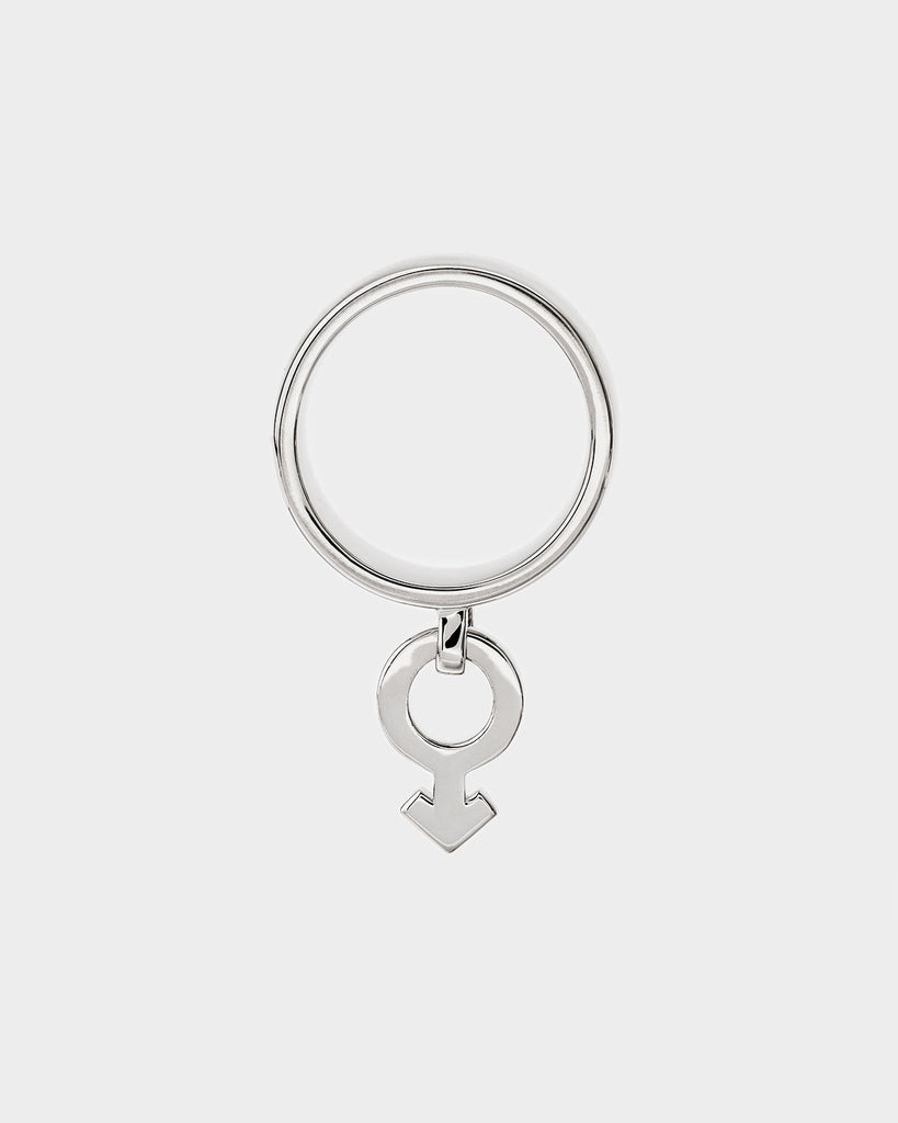 Masculine symbol Pendant Ring OLUV Jewelry