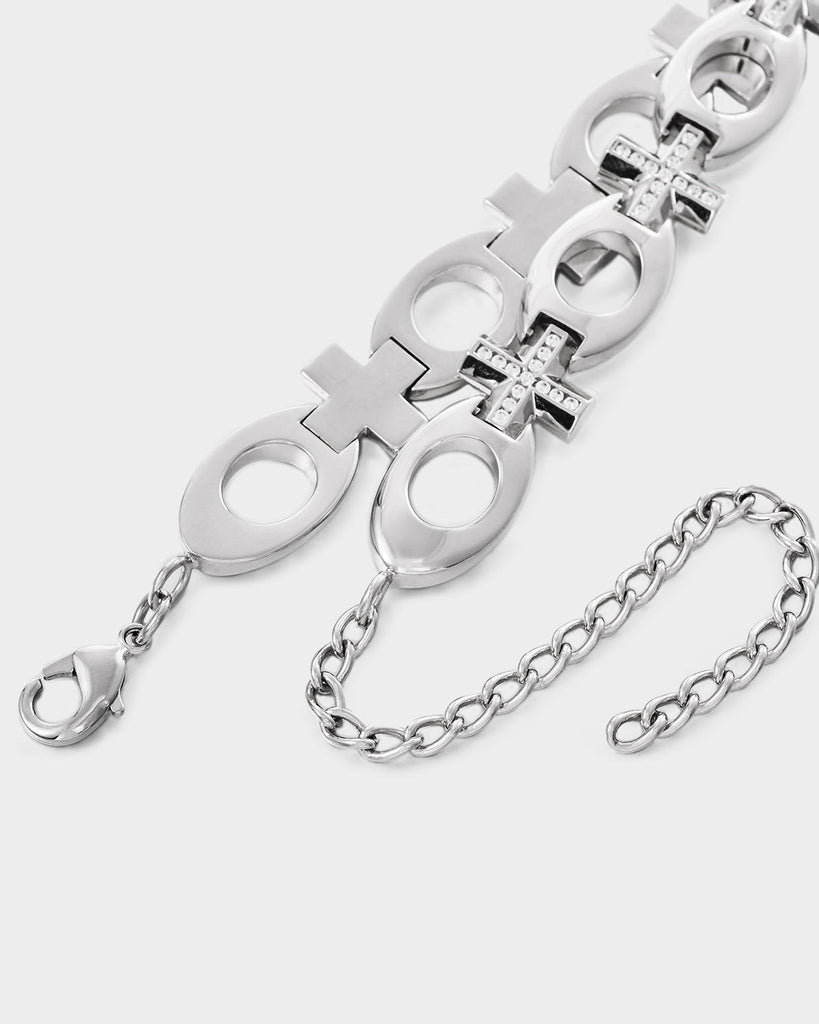 Oval Cross Necklace OLUV Jewelry