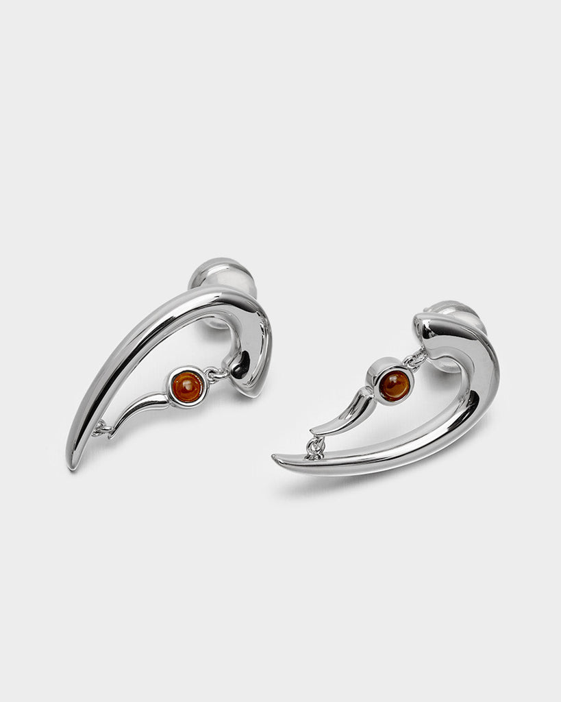 Guardian Heart Earrings OLUV Jewelry