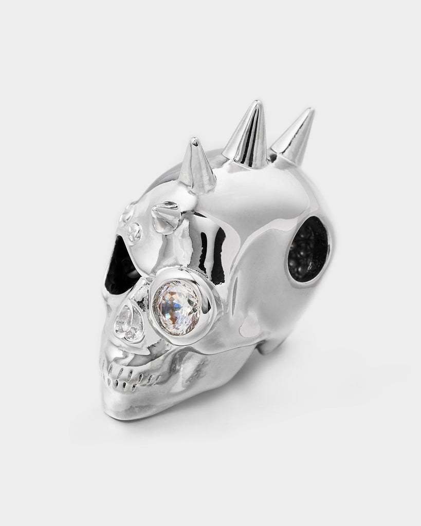 Silver Spirit Skull Pendant OLUV Jewelry