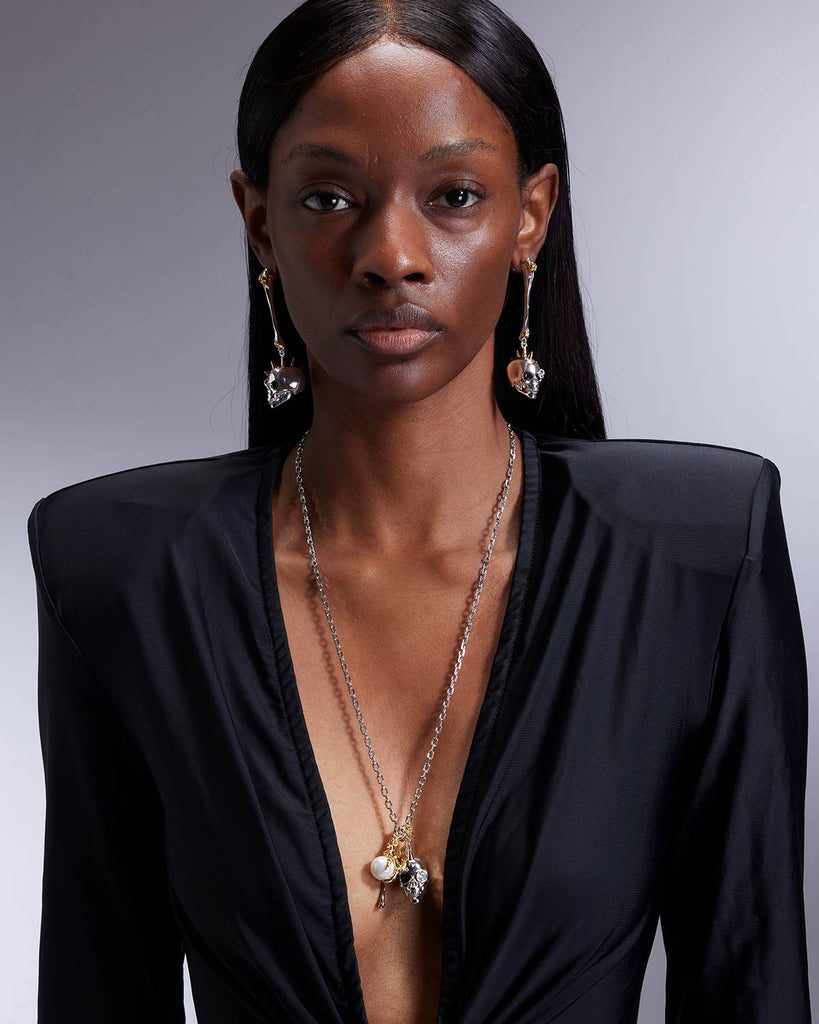 Golden Crucifix Pendant OLUV Jewelry