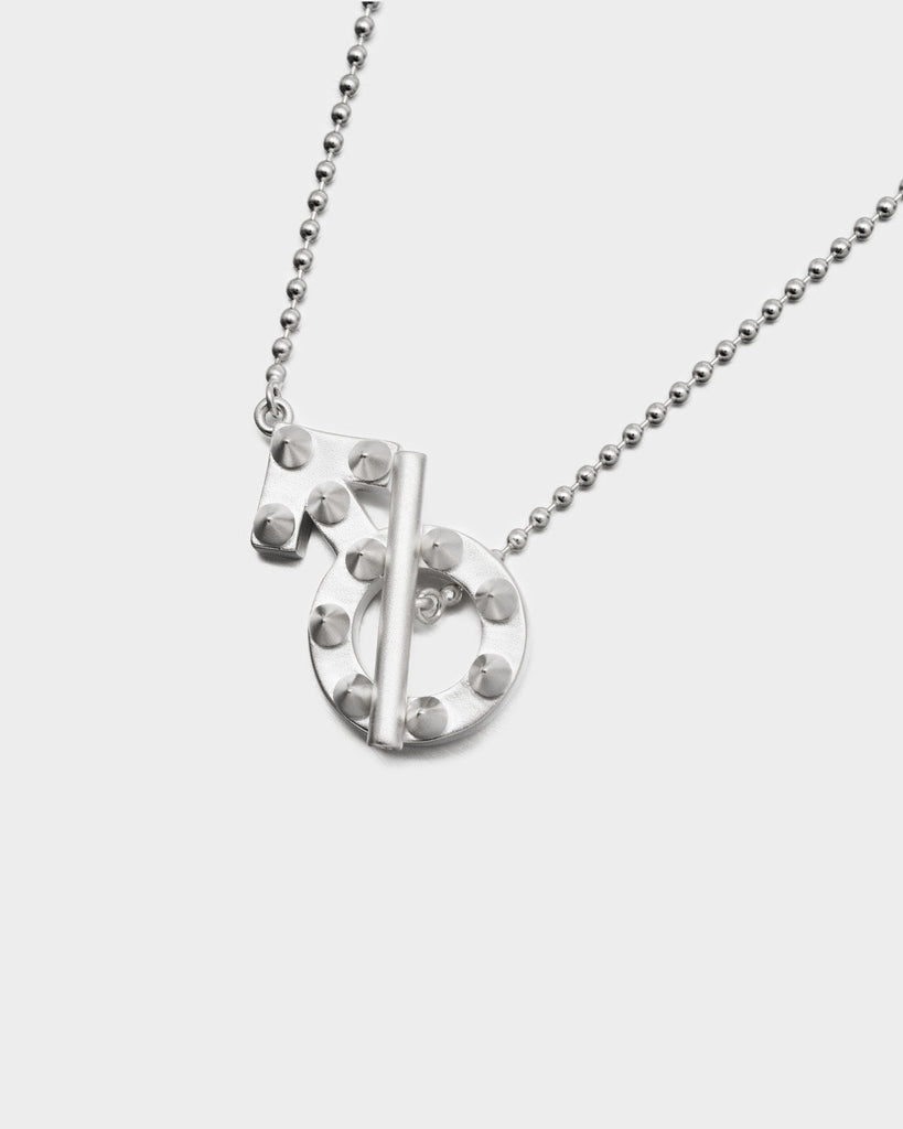 Mars Symbol OT Clasp Beaded Necklace OLUV Jewelry