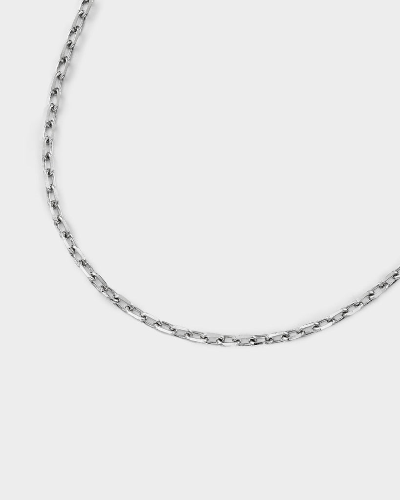 Long Silver Combination Chain OLUV Jewelry