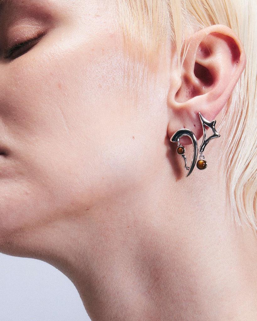 Guardian Heart Earrings OLUV Jewelry