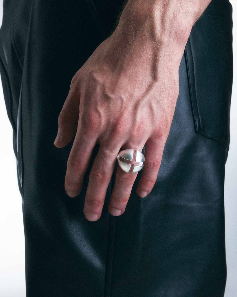 Cross Cutout Ring OLUV Jewelry