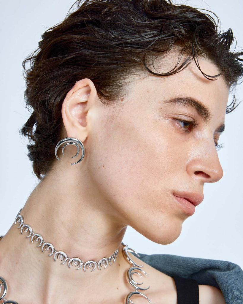 nature earrings, floral earrings, botanical earrings