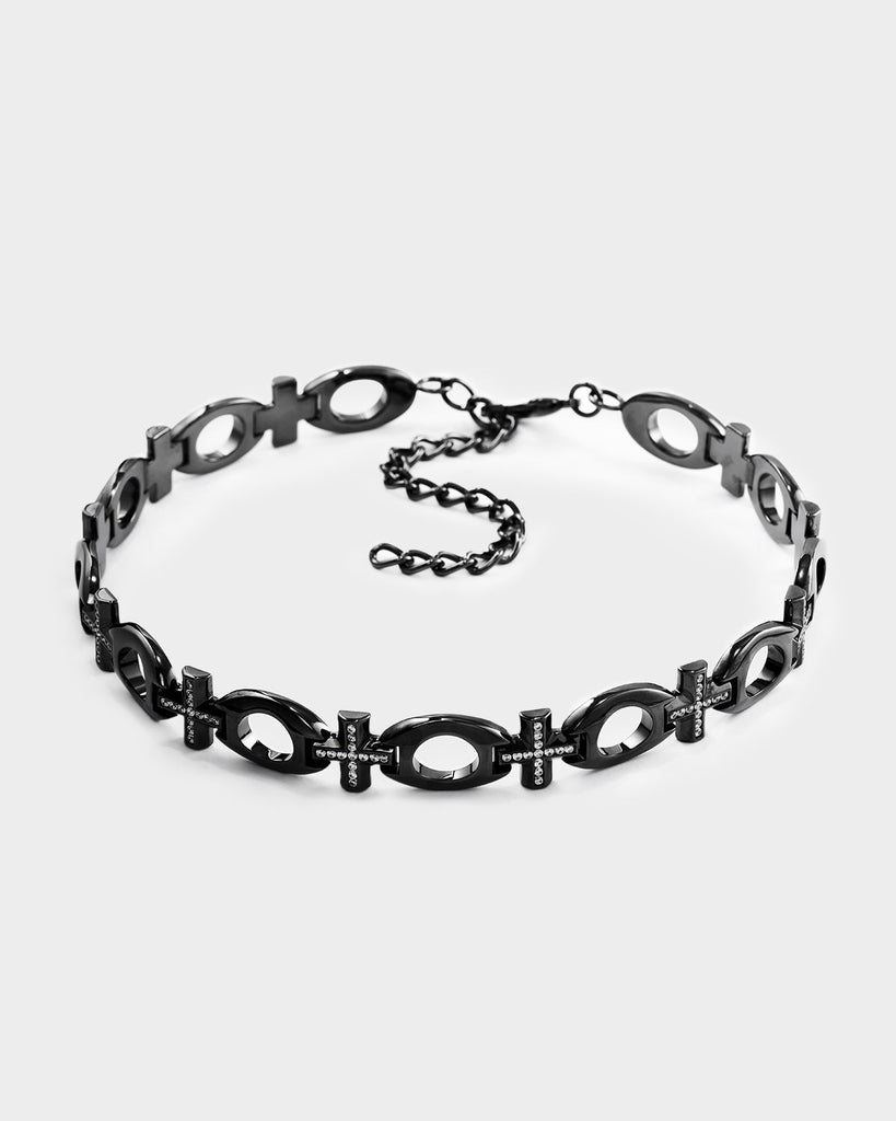 Oval Cross Necklace OLUV Jewelry