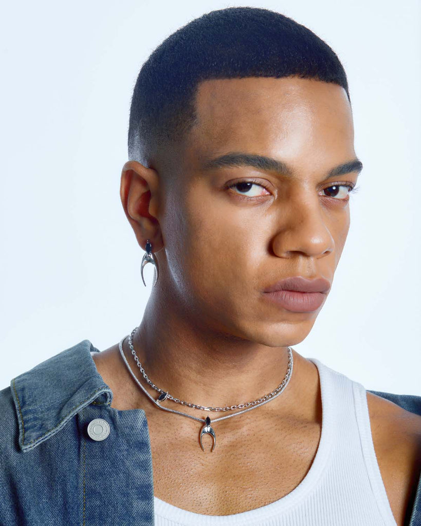 beaded necklace, crystal necklace, gemstone necklace