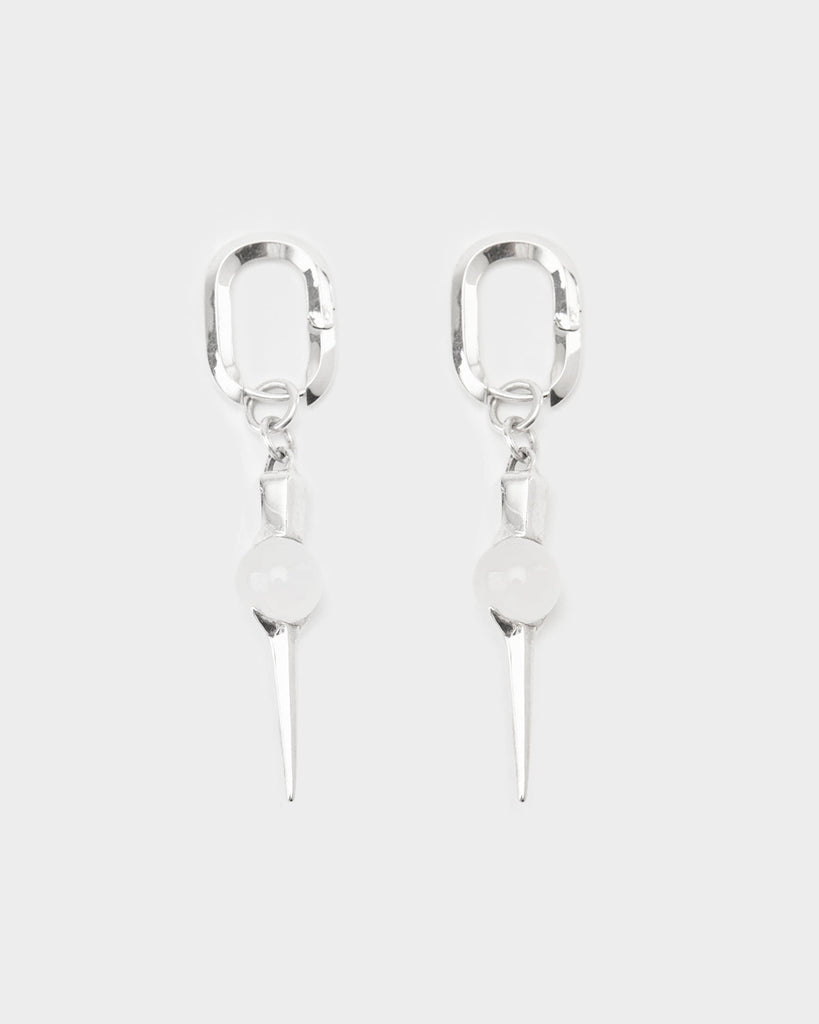 RADIANCE Black & White Onyx Earrings OLUV Jewelry