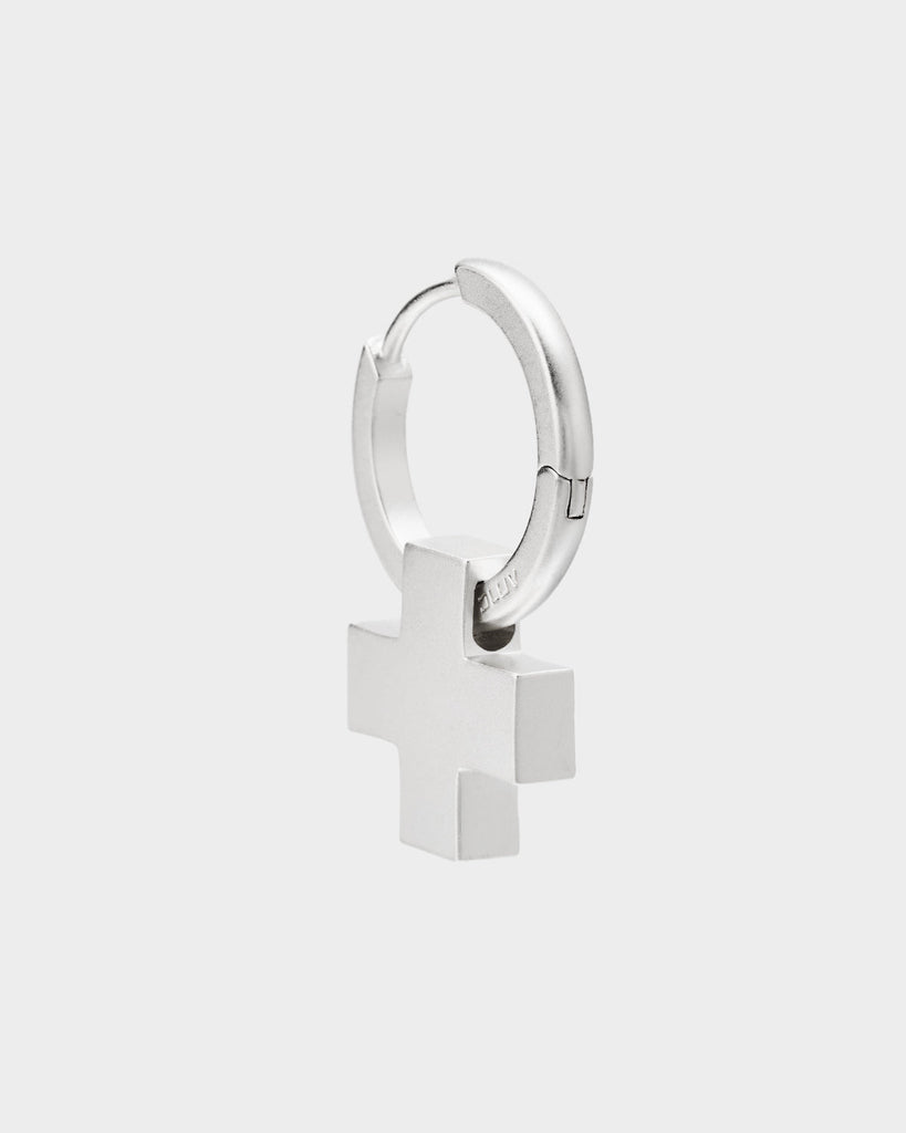 Silver Cross Earrings OLUV Jewelry