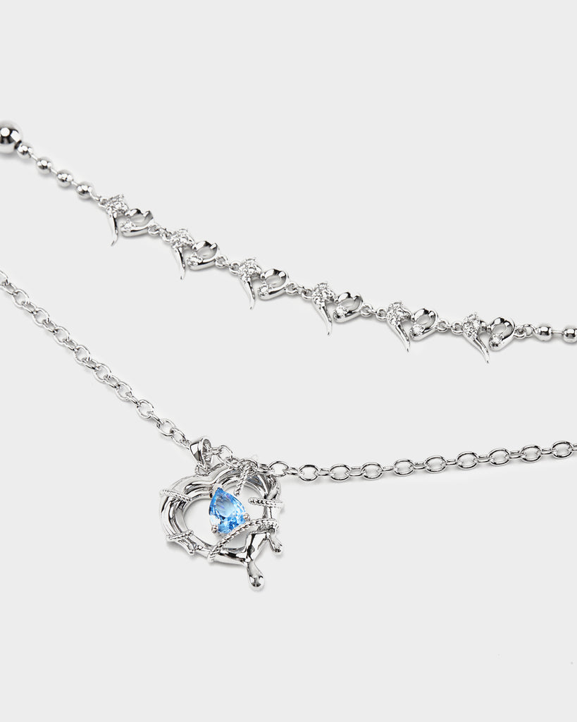 glass choker necklaces, fused glass choker necklaces, lampwork choker necklaces