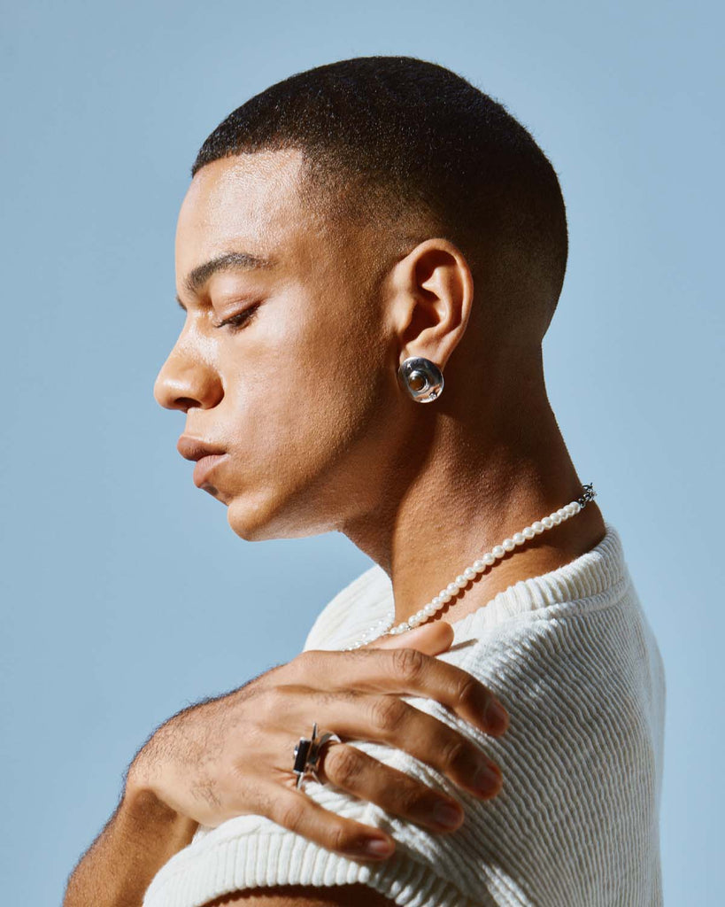 metallic earrings, brass earrings, copper earrings