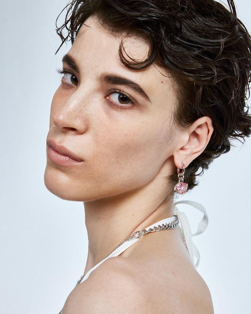 silver ear cuffs, silver climber earrings, silver crawler earrings