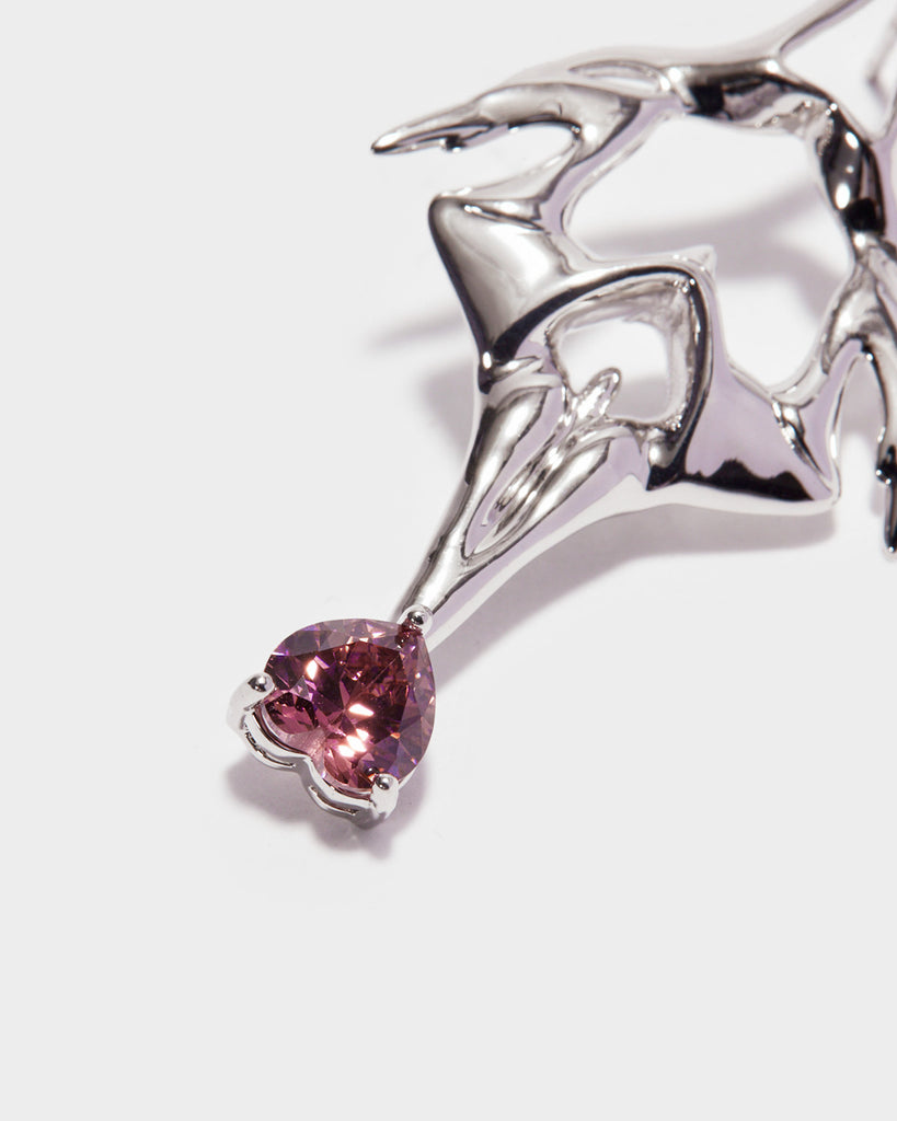 silver hamsa earrings, silver evil eye earrings, silver protection earrings