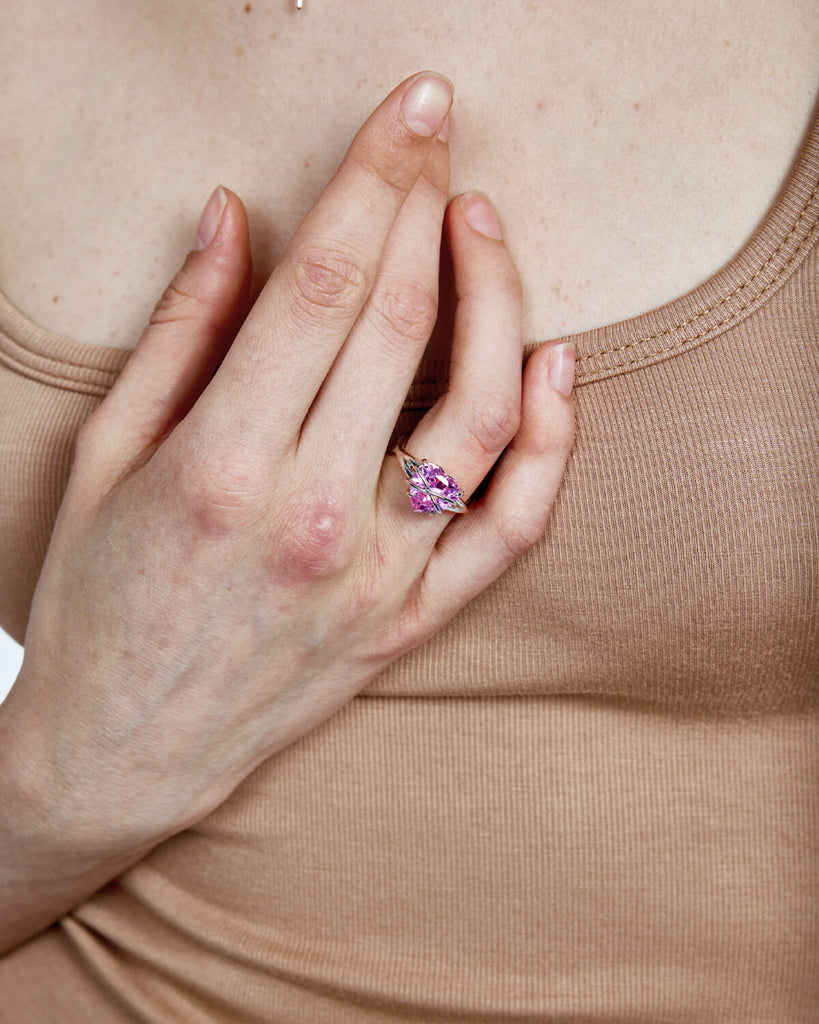 white gold teacher ring, white gold education ring, white gold scholar ring
